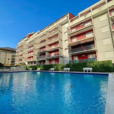 Modern Poolside With Balcony